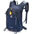SKYSPER Small Hiking Backpack - 15L Travel Daypack Lightweight Bag Water Resistant Hiking Backpacks for Women Men - color: Lantc15-navyblue, size: Small