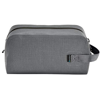 Skog Å Kust DoppSåk Waterproof & Leak-Proof Travel Toiletry Bag | Large, Charcoal Grey - color: Charcoal Grey, size: Large