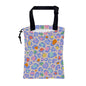 Car Garbage Bag Rainbow Colorful Leopard Drawstring Car Trash Bag Hanging for Back Seat with Adjustable Buckle Canvas Vehicle Trash Can Easy-to-Install - color: Rainbow Colorful Leopard