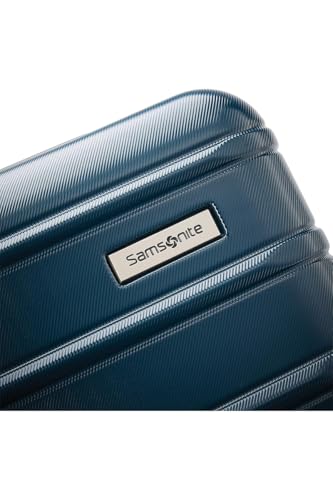 Samsonite Omni 2 Hardside 2 Piece Set - Includes Global Carry-On & Large Checked Suitcases - 360° Dual Spinner Wheels - Integrated TSA Lock & Expansion - Amazon Exclusive - Nova Teal - color: Nova Teal, size: 2-Piece Set (Carry-on/Large)