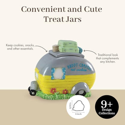 Young's Ceramic Camper Cookie Jar, 9.5" - color: Multicolor