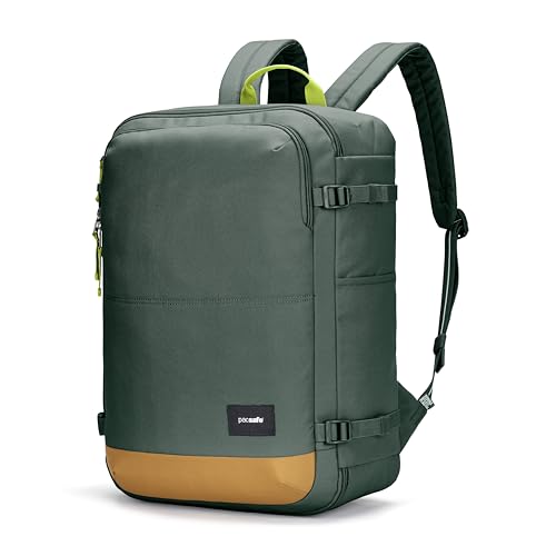 Pacsafe GO Anti Theft 34L Carry-on Backpack - color: Spruce Green