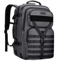 WITZMAN Carry On Travel Backpack for Men Large Convertible 45L Fit 17 Inch Laptop Backpack 3 in 1 Bag for Airline Approved(B688 Silvery Grey) - color: Silvery Grey