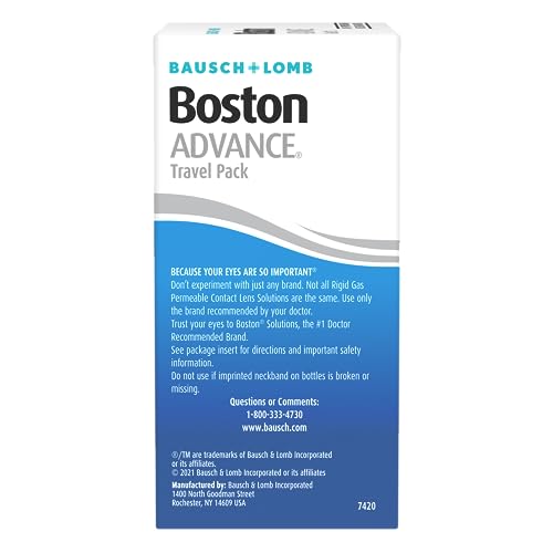 Bausch & Lomb Boston Advance Formula, Travel Pack Combo (3 pack)