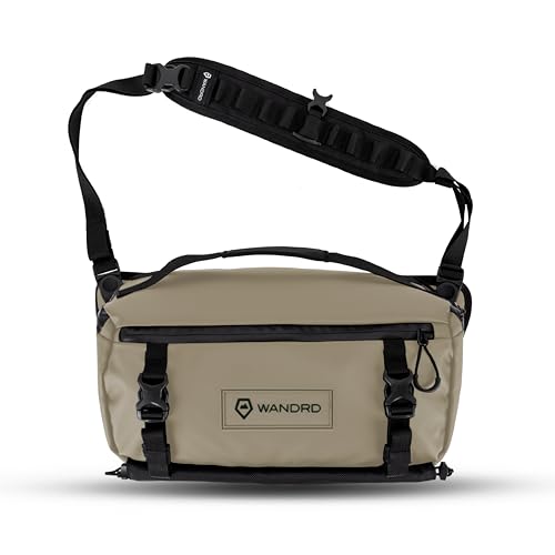 WANDRD ROGUE V1 9L Sling: Compact Camera Sling and Crossbody Bag with Fast Access, 3-Way Carry– Lightweight Everyday Bag Great for Travel, Photography, and Daily Use (Yuma Tan) - color: Yuma Tan, style: 9l