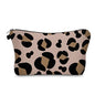 Cute Travel Makeup Bag Cosmetic Bag Small Pouch Gift for Women (Big Leopard) - color: Big Leopard