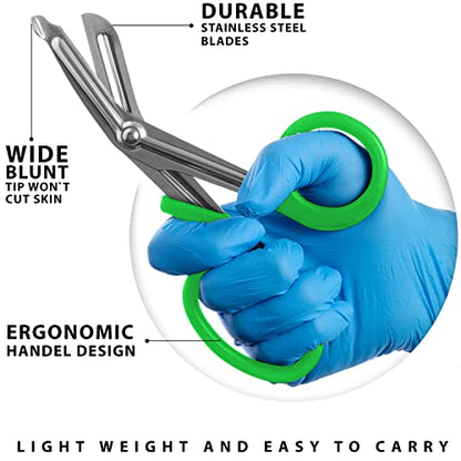 ASA TECHMED Nurse Utility Belt – Complete Medical Belt Utility Kit, Pro Pack Pocket Organizer Pouch Hip Bag for EMT, CNA, NP, PA, Student, Green - color: Green