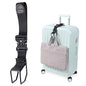 Vigorport Luggage Hook Strap, J Hook for Add a Bag Luggage, Multi Adjustment Bag Strap Hook with Hands Free (Large Size/Metal Buckle) - size: Large size/Metal buckle