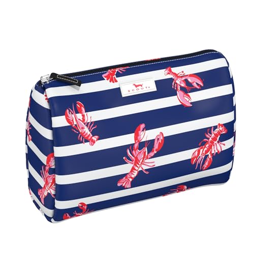 SCOUT Packin' Heat - Large, Water-Resistant, Zip Close Makeup Bag for Women- Toiletry Travel Bag - Cosmetic Bag - color: Catch of the Day