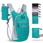 Hiking Backpack 10L/15L Small Daypack Lightweight Packable Travel Foldable Water Resistan for Women Men (Lake Green, 10L) - color: Lake Green, size: 10L