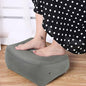 Inflatable Footrest Pad Foot Rest for Office,Home Relax and Travel Use,Gray
