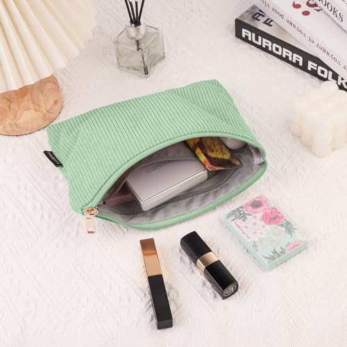 MAGEFY Makeup Bag Small Cosmetic Bag for Women - color: Green