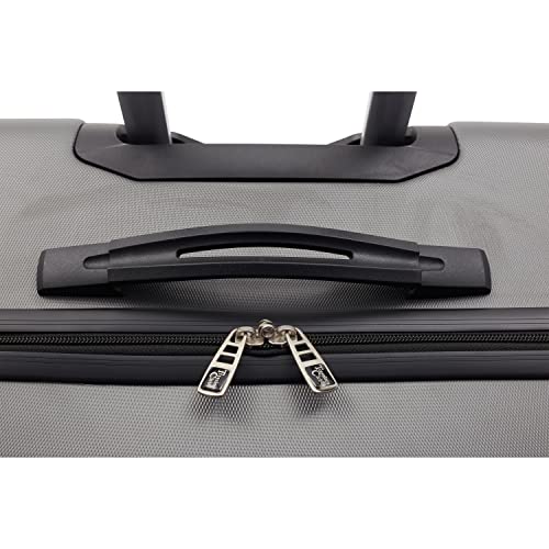 Travelers Club Harper Luggage, Charcoal, 2 Piece Set - color: Charcoal, size: 2-Piece Set (28-Inch & 20-Inch)