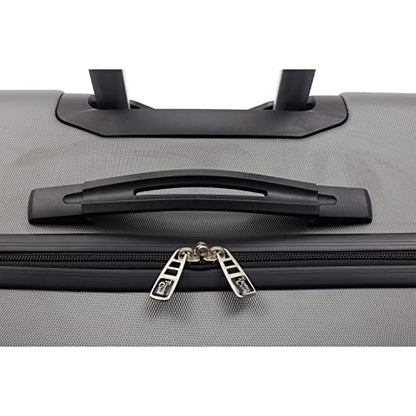 Travelers Club Harper Luggage, Charcoal, 2 Piece Set - color: Charcoal, size: 2-Piece Set (28-Inch & 20-Inch)
