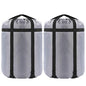 Compression Stuff Sack, 24L/36L/46L Sleeping Bags Storage Stuff Sack Organizer Waterproof Camping Hiking Backpacking Bag for Travel - Great Sleeping Bags Clothes Camping - color: Grey 36L 2-PACK