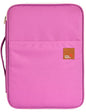 Lanola A4 Document Bags Portfolio Waterproof Business File Holder Travel Gear Organizer Electronics Accessories Bag - color: Purple