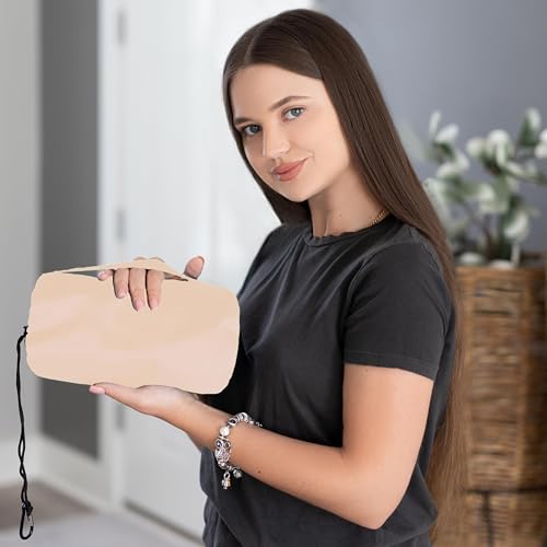 BlueHills Ultra Compact Travel Blanket Pillow for Airplane Traveling Essential Long Flight Trip Throw in Bag Portable Case Large Plane Accessories Beige - C007 - color: C007-beige
