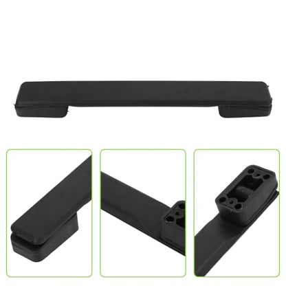 Tiiyee Luggage Handle, Plastic Suitcase Handle Replacement Soft Pull Repair Carry Strap Grip Spare Fix Holders Hardware Accessory Part for Black Boxes Cases Black Tone Old Broken 20cm Length