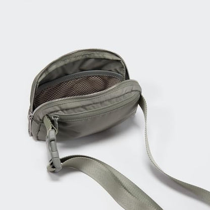 Pander Everywhere Belt Bag for Women, Fashion Waist Packs, Crossbody Bags, Everywhere Belt Bag with Adjustable Strap (Grey Sage). - color: Grey Sage