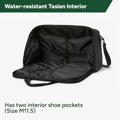 Halfday Convertible 2-in-1 Garment Duffel Weekender Bag 40L: Wrinkle-Free Travel (Hanging Suit Compartment, Shoe Pockets, Trolley Sleeve), Durable & Water-Resistant Carry-on, Shadow - color: Shadow, style: Original, 40l