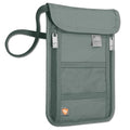 Lewis N. Clark Stash Neck Travel Wallet, RFID Blocking Passport Holder, Protect Personal Information, Slate - color: Slate