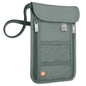 Lewis N. Clark Stash Neck Travel Wallet, RFID Blocking Passport Holder, Protect Personal Information, Slate - color: Slate