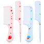 Giantree 4Pcs Baby Hair Comb, Kids Hairs Brush Set for Girls Boys, Cute Hair Comb Set Toddler Hairs Comb, Mini Comb Rat Tail Hairs Styling for Toddler Child's Hair Travel Hair Brush(Style B) - color: Style B