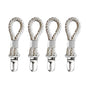 4pcs Laundry Kitchen Storage Towel Clip Travel for Hanging Portable Drying Multi Purpose Clothes Peg Fixed(D) - color: D