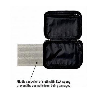 All-Purpose Household Travel Organizer Accessory Toiletry Cosmetics Makeup Hanging Shaving kit Bag-Black