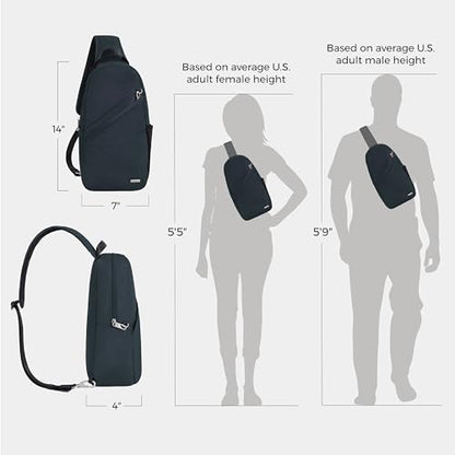 Travelon Anti-Theft Classic Sling Bag - color: Midnight