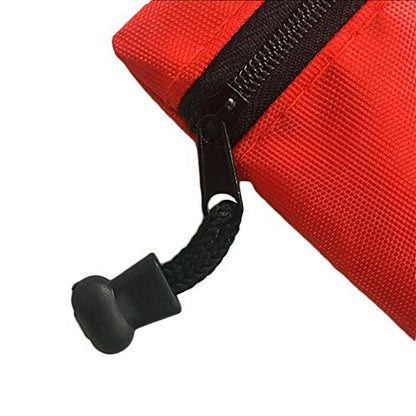 Mini First Aid Kit Empty, Travel Empty First Aid Kit Pouch Bag for Emergency at Home, Office, Car, Outdoors, Boat, Camping, Hiking(Bag Only) - size: 5.9 x 3.9 inch