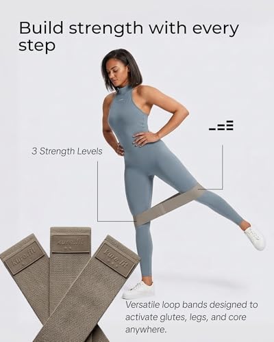 Pilates Kit for Women – Home Pilates Equipment Set with Ring, Ball & Resistance Bands | Pilates Starter Kit with Accessories in Gift Box - color: Taupe, style: Studio Kit - 15PC
