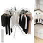 Clothes Drying Rack Foldable, Clothes Drying Rack Drying with wheels with 16 Arms Laundry Drying Rack Saving Collapsible Hanger Tripod Clothes Drying Rack Rack Clothing Balcony Bedroom Apartment