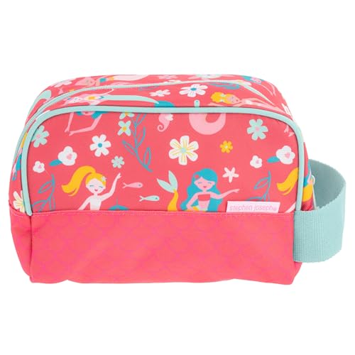 Stephen Joseph, Kids Toiletry Bag, Boys and Girls Toiletry Kit, Travel Bag - color: Aqua Mermaid