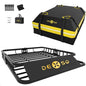 51" x 36" Universal Roof Rack Basket, 200 Lbs Capacity Rooftop Cargo Carrier Basket with 15 Cubic Feet (44" x 34" x 17") Waterproof Luggage Bag, for Suvs, Trucks, Vehiclesor Suvs, Trucks, Vehicles - size: 51" x 36"w/Bag