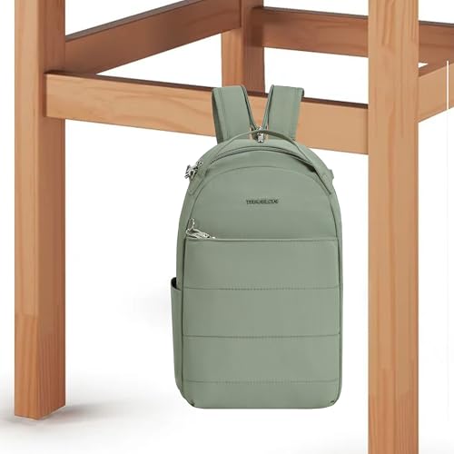 Travelon Anti-Theft Roam Convertible Backpack Sling - color: Moss