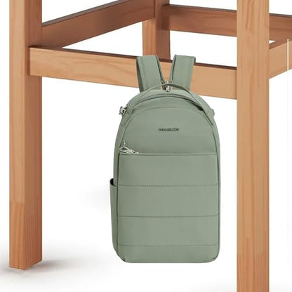 Travelon Anti-Theft Roam Convertible Backpack Sling - color: Moss