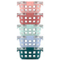 Ello Duraglass 3.4 Cup Round Meal Prep Sets 10Pc, 5 Pack Set- Glass Food Storage Container with Silicone Sleeve and Airtight BPA-Free Plastic Lids, Dishwasher, Microwave, and Freezer Safe, Melon - color: Melon Rounds