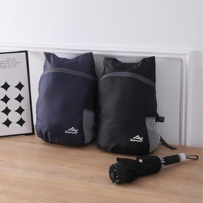 Ultra Lightweight Travel Foldable Backpack,Water Resistant Reusable Hiking Daypack for Camping Outdoor for Women&Men - color: Grey