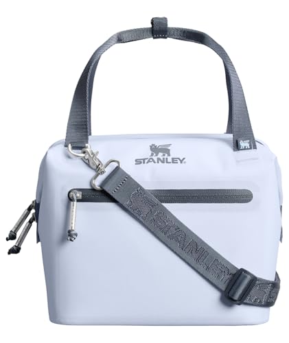 Stanley All Day Julienne Soft Cooler Bag and Lunch Box | Insulated Travel Bag with Zipper | BPA-Free - color: Dew Drop, style: Mini