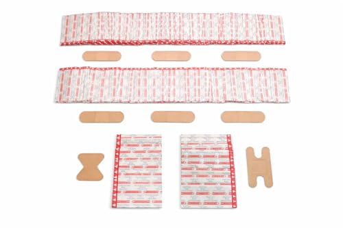 Rapid Care 2-Shelf First Aid Refill Kit - 307 Piece OSHA & ANSI Compliant Medical Supplies for Office, Home, Car, Travel & Outdoor Use - size: 2-Shelf Refill
