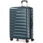 Coolife Expandable Large Checked Luggage with Spinner Wheels, Hard Shell Suitcase TSA Lock Rolling Travel Luggage 28-inch,Teal Blue - color: Teal blue, size: Large(28in)