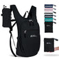 Hiking Backpack 10L/15L Small Daypack Lightweight Packable Travel Foldable Water Resistan for Women Men (Black, 10L) - color: Black, size: 10L