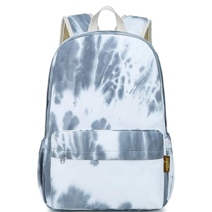mygreen Kids Backpack, Kawaii Girls Backpack for School Ages 8-12 - color: Grey, Multicolor, 15 Inch Laptop