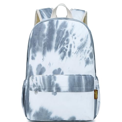 mygreen Kids Backpack, Kawaii Girls Backpack for School Ages 8-12 - color: Grey, Multicolor, 15 Inch Laptop