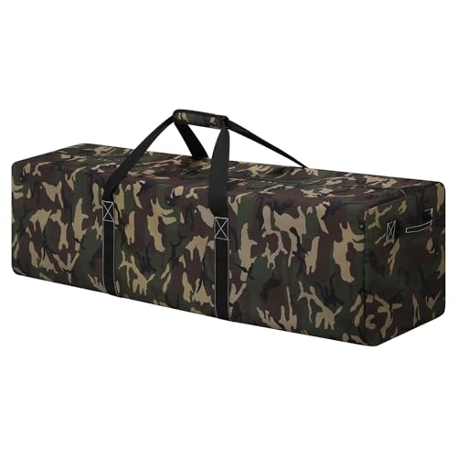 52 Inch Large Duffle Bag for Travel Camping - 180L Extra Large Heavy Duty Duffel Bag, Sport Equipment Storage Bag with 2 Sides Handles-Camo - color: Camo, size: 52 inch