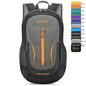 ZOMAKE Ultra Lightweight Packable Backpack 25L - Foldable Hiking Backpacks Water Resistant Small Folding Daypack for Travel(Black, Medium Gray) - color: Black, Medium Gray