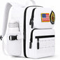 9L Mini Tactical Backpack for Men Women,Small Military Tactical Backpack for Gym,Hiking,Camping,Cycling (White) - color: Upgrade White