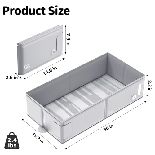 Baby Bathtub for 6M-3Y Toddler, Baby Shower Gifts & Registry Search for Boys Girls, Collapsible & Portable Bathtub for Beach Vacation Travel, Bath Essentials for Toddler, Newborn, Kids