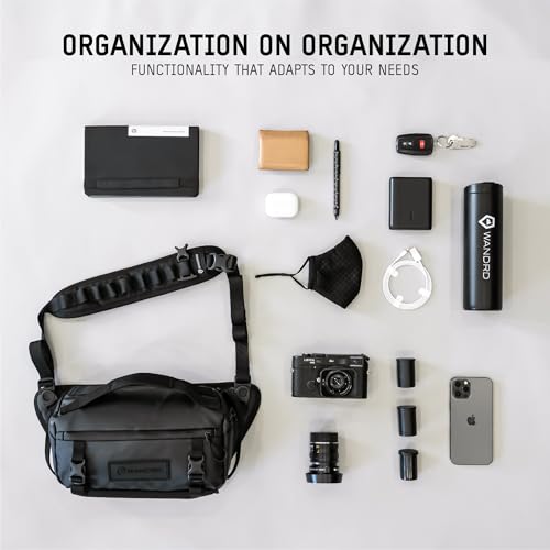 WANDRD ROGUE V1 6L Sling: Compact Camera Sling and Crossbody Bag with Fast Access, 3-Way Carry– Lightweight Everyday Bag Great for Travel, Photography, and Daily Use (Wasatch Green) - color: Wasatch Green, style: 6l